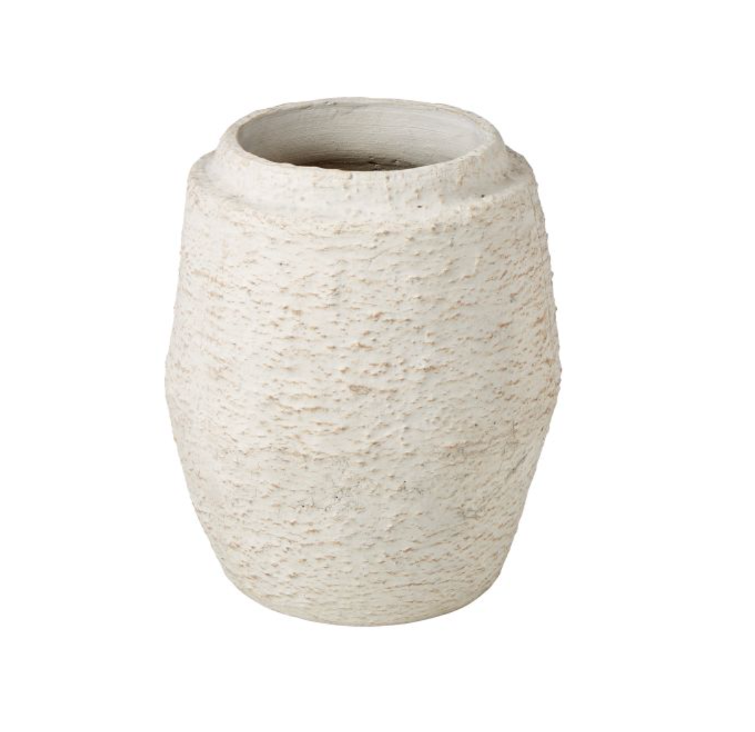 Textured Terracotta Vase - Two sizes