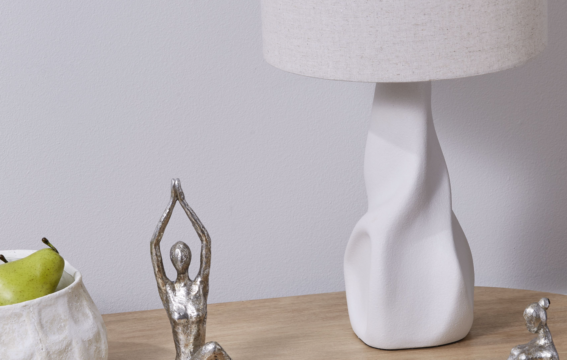 Organic ceramic Table Lamp