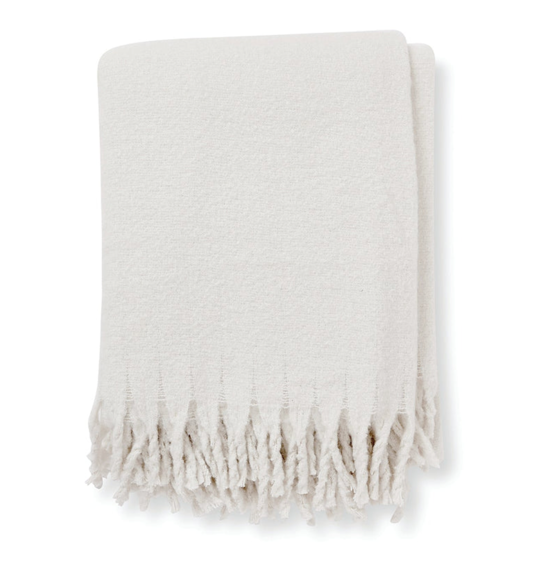 June Off White Throw