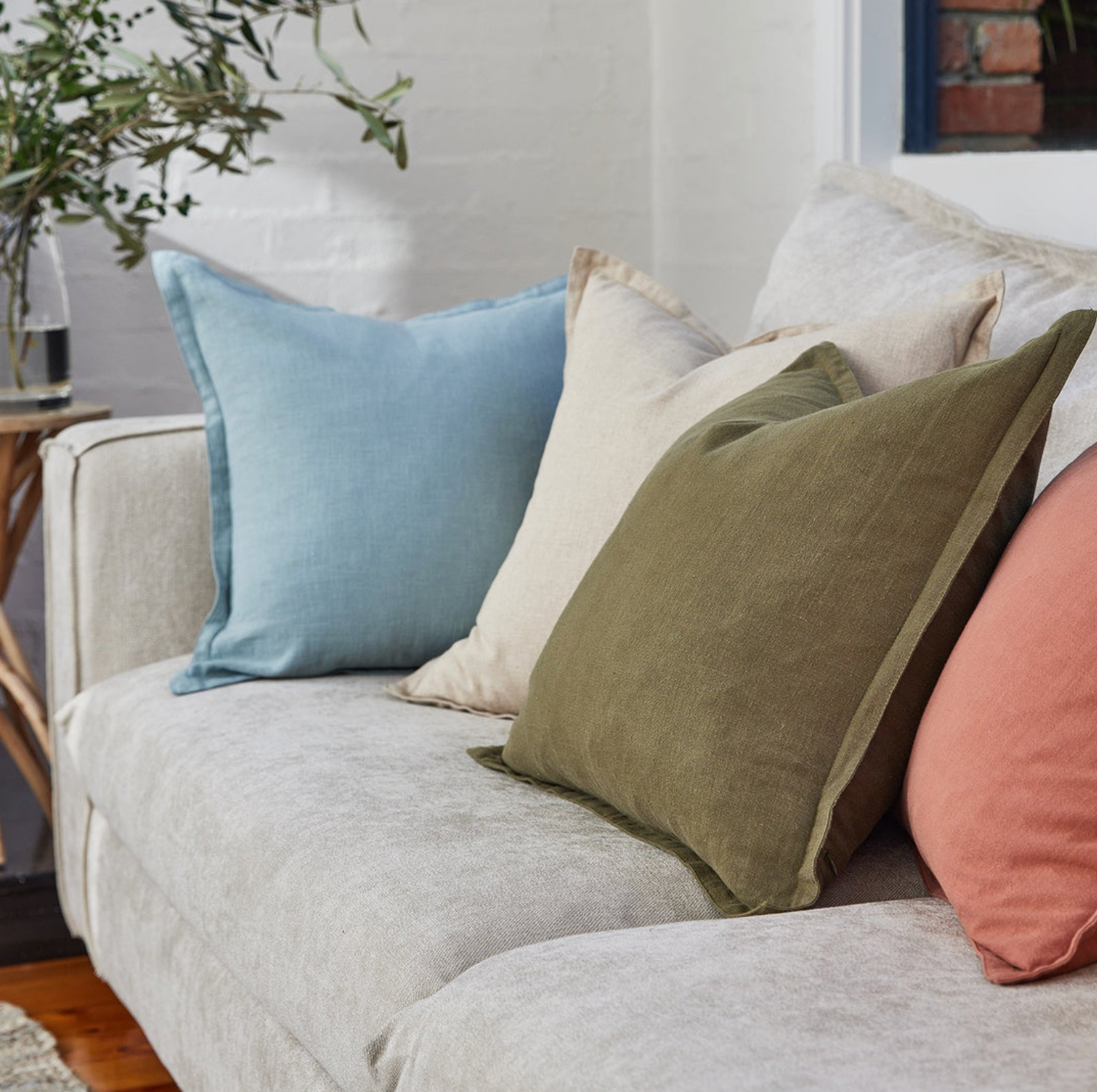 Perry Cushion - Three Colours