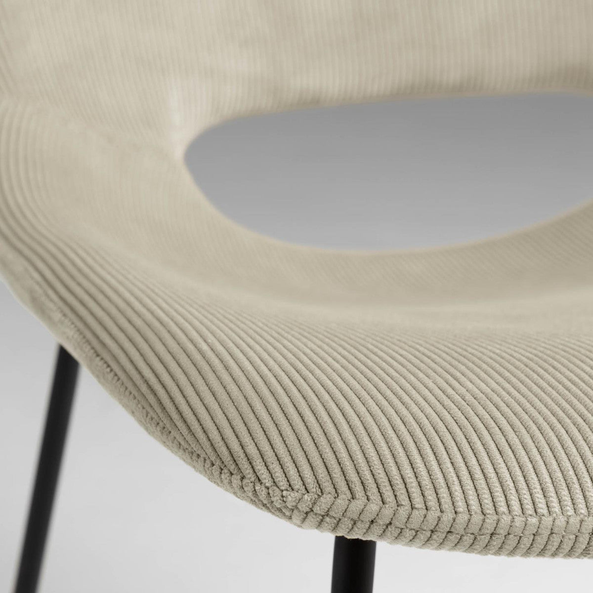 Ziggy Dining Chair - Beige Corduroy