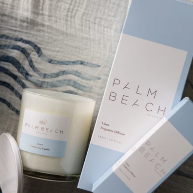 Palm Beach Collection Linen 420g Scented Candle
