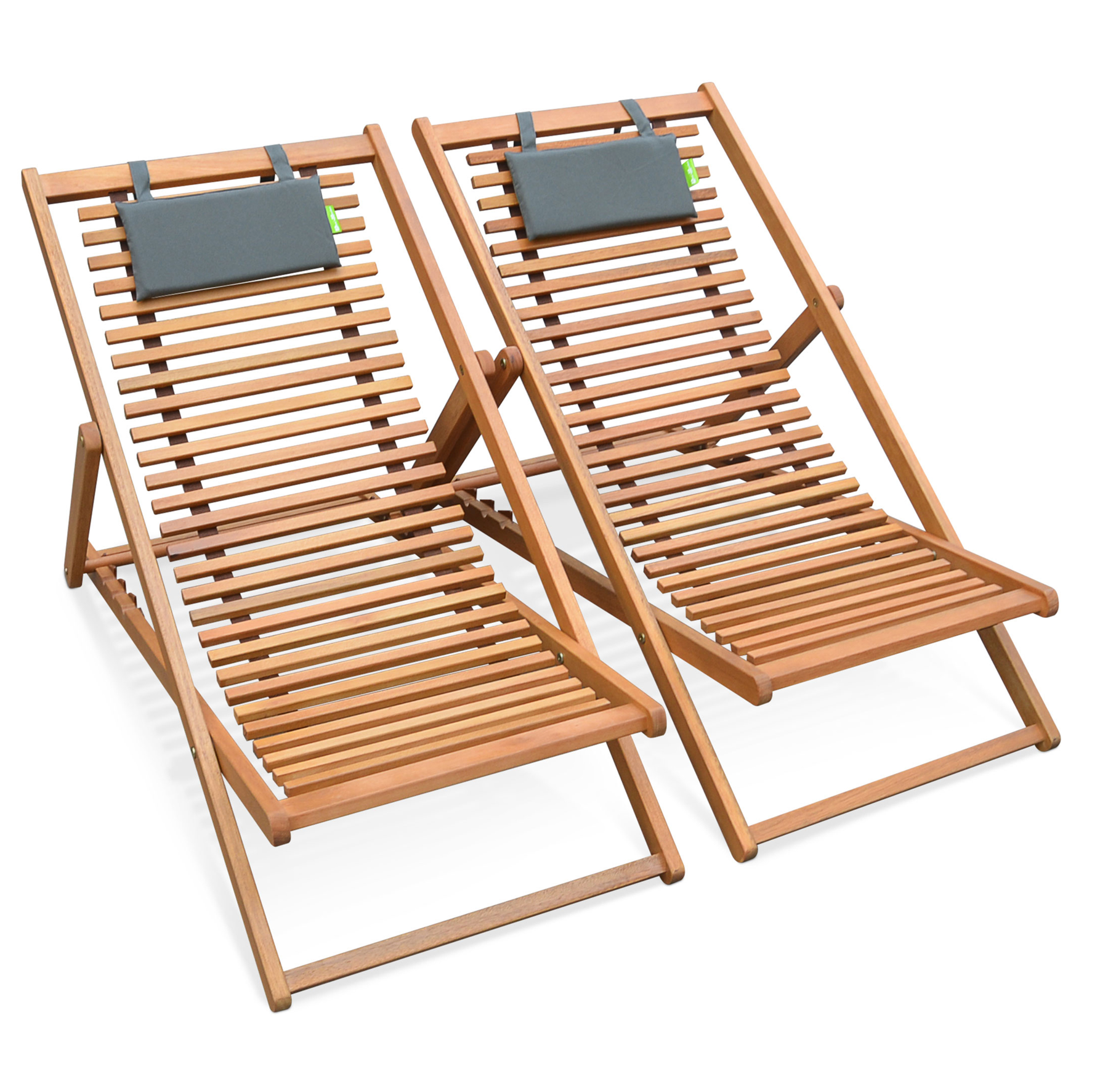 Bilbao deck chairs - set of 2