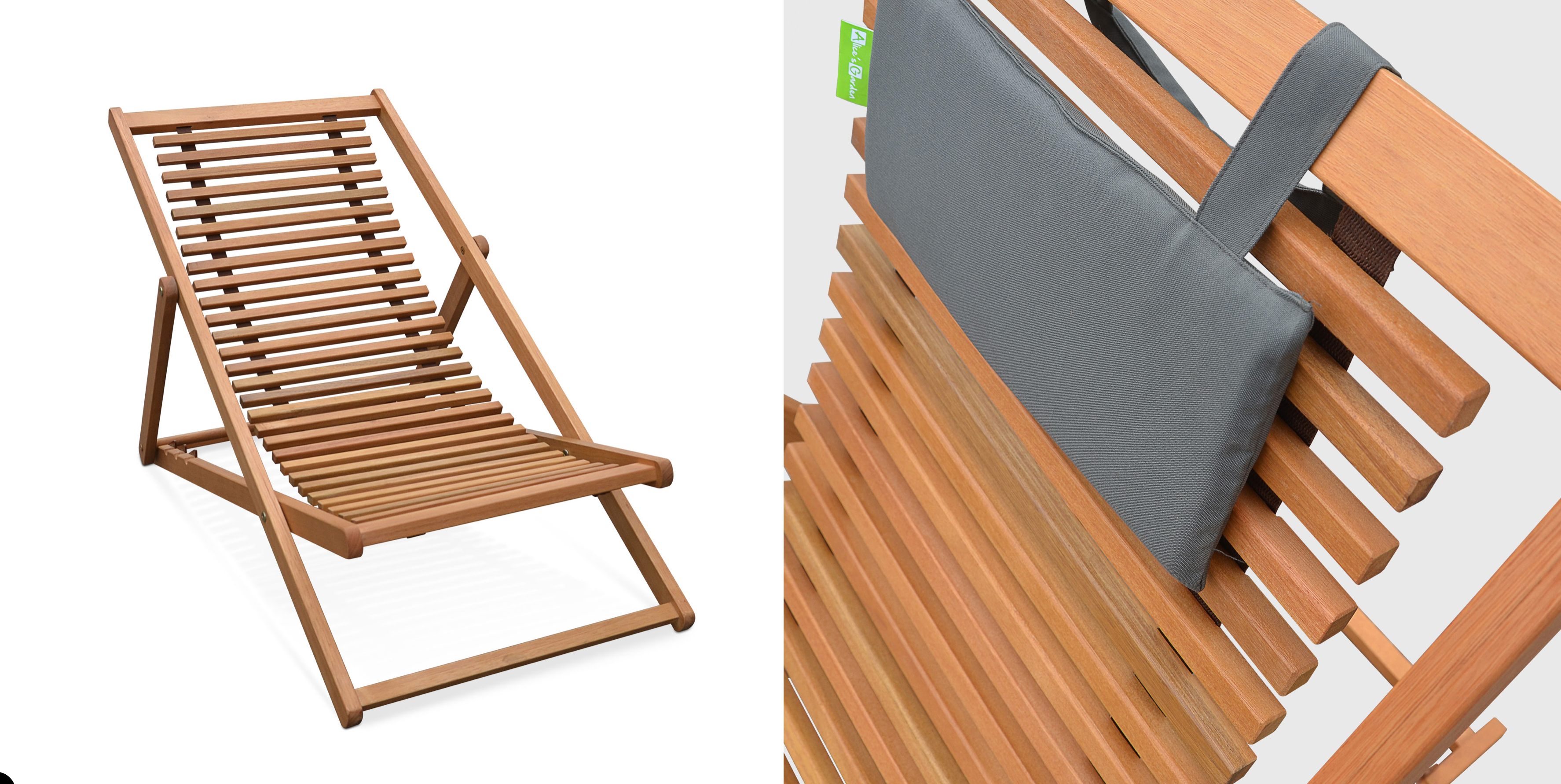 Bilbao deck chairs - set of 2